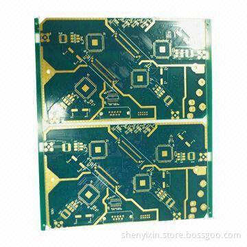 Multi-layered PCB Board with 1.6mm Board Thickness, FR-4 Board Material